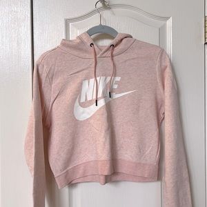 Oversized Cropped Nike Womens Hoodie
